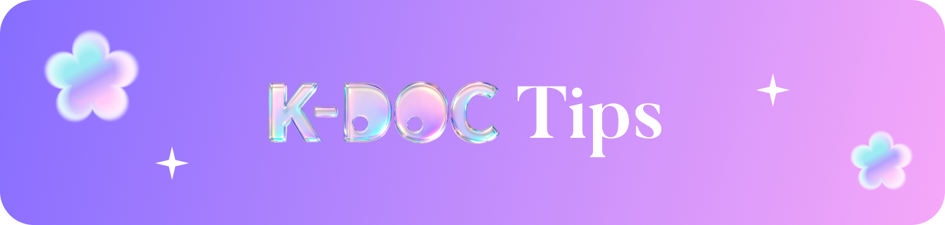 K-DOC Tips